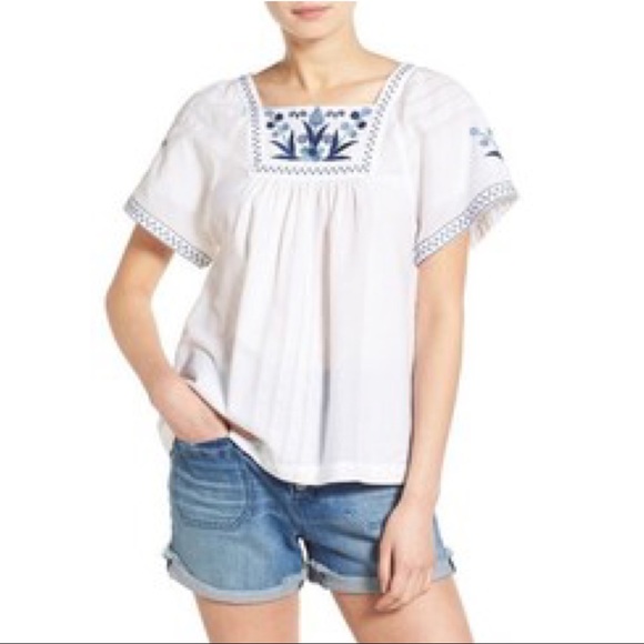 Madewell Embroidered Alma Tunic - Picture 2 of 5